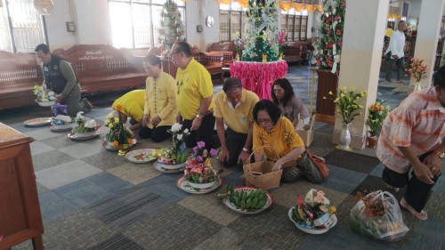 เทศบาลนครแม่สอด เข้าร่วมงานประเพณีถวายข้าวพระพุทธ ประจำปี 2567