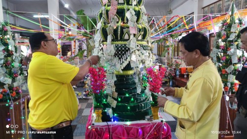 เทศบาลนครแม่สอด เข้าร่วมงานประเพณีถวายข้าวพระพุทธ ประจำปี 2567