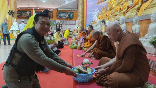 เทศบาลนครแม่สอด เข้าร่วมงานประเพณีถวายข้าวพระพุทธ ประจำปี 2567