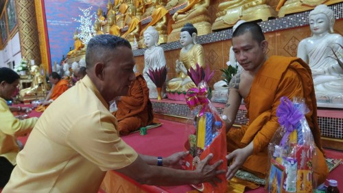 เทศบาลนครแม่สอด เข้าร่วมงานประเพณีถวายข้าวพระพุทธ ประจำปี 2567