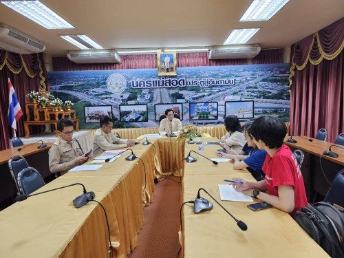 เทศบาลนครแม่สอด ต้อนรับ มูลนิธิช่วยเหลือเด็ก ประเทศไทย (Save the Children Thailand)