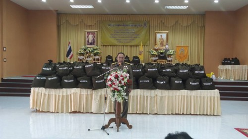 ทน.แม่สอด ร่วมให้การต้อนรับ พลเอก กัมปนาท  รุดดิษฐ์ องคมนตรี ลงพื้นที่เชิญสิ่งของพระราชทานมอบแก่ประชาชนผู้ประสบอุทกภัย