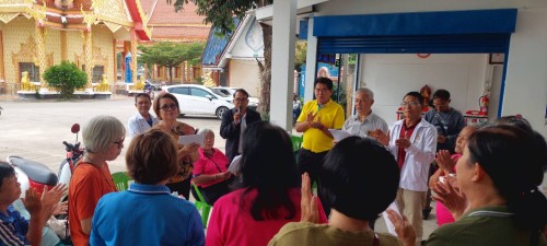 เทศบาลนครแม่สอด เข้าร่วมการจัดกิจกรรมผู้สูงอายุชุมชนชุมพลพัฒนา
