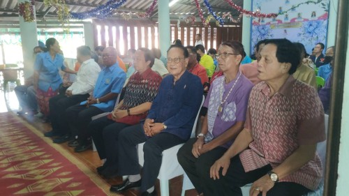 เทศบาลนครแม่สอด ร่วมพิธีทำบุญทอดผ้าป่าสามัคคี ชุมชนอินทรคีรี 1