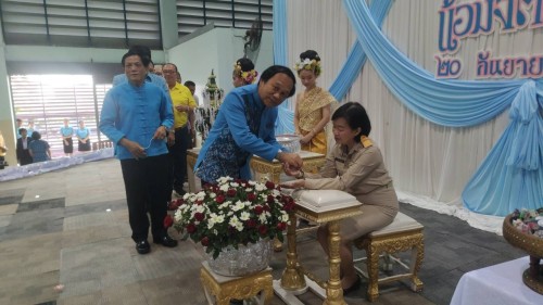 เทศบาลนครแม่สอด ร่วมงานแสดงมุทิตาจิต แด่ผู้เกษียณอายุราชการ ประจำปี 2567 ครูศิริพร นิลสิงขรณ์