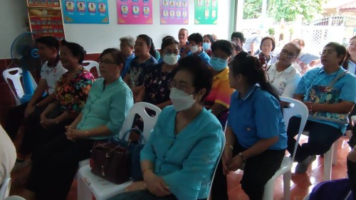เทศบาลนครแม่สอด เข้าร่วมการจัดกิจกรรมประชุมผู้สูงอายุชุมชนบัวคูณ ประจำเดือน กันยายน