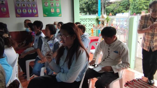 เทศบาลนครแม่สอด เข้าร่วมการจัดกิจกรรมประชุมผู้สูงอายุชุมชนบัวคูณ ประจำเดือน กันยายน