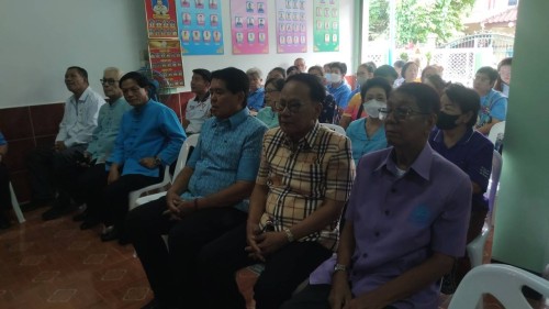 เทศบาลนครแม่สอด เข้าร่วมการจัดกิจกรรมประชุมผู้สูงอายุชุมชนบัวคูณ ประจำเดือน กันยายน