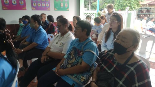 เทศบาลนครแม่สอด เข้าร่วมการจัดกิจกรรมประชุมผู้สูงอายุชุมชนบัวคูณ ประจำเดือน กันยายน