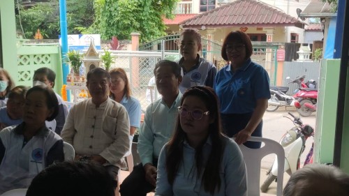 เทศบาลนครแม่สอด เข้าร่วมการจัดกิจกรรมประชุมผู้สูงอายุชุมชนบัวคูณ ประจำเดือน กันยายน