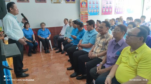 เทศบาลนครแม่สอด เข้าร่วมการจัดกิจกรรมประชุมผู้สูงอายุชุมชนบัวคูณ ประจำเดือน กันยายน