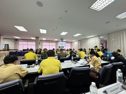 ทน.แม่สอด เข้าร่วมประชุมคณะกรรมการบริหารงานจังหวัดแบบบูรณาการ จังหวัดตาก (ก.บ.จ. ตาก) ครั้งที่ 5/2567