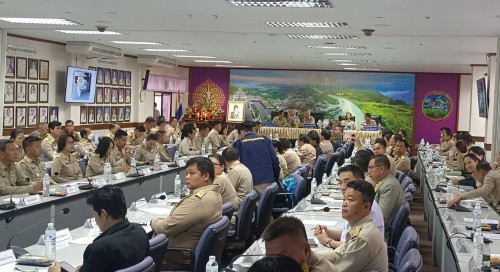 เทศบาลนครแม่สอด เข้าร่วมการประชุมคณะกรมการจังหวัดตาก หัวหน้าส่วนราชการฯ และผู้เกี่ยวข้องประจำเดือนกันยายน 2567 (ครั้งที่ 9)