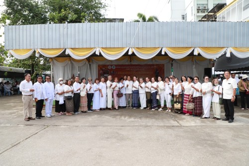 ทน.แม่สอด พิธีทำบุญเทศบาลนครแม่สอดครบรอบ 87 ปี และพิธีมหามังคลาภิเษกเจ้าพ่อพะวอ