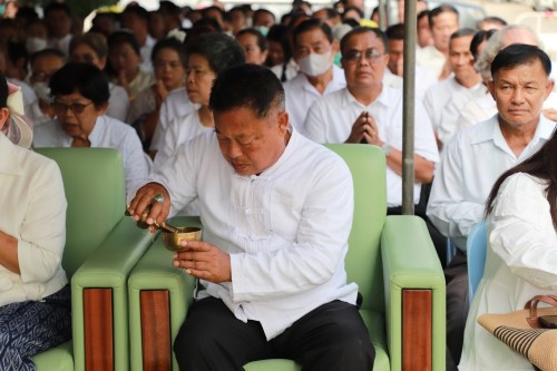 ทน.แม่สอด พิธีทำบุญเทศบาลนครแม่สอดครบรอบ 87 ปี และพิธีมหามังคลาภิเษกเจ้าพ่อพะวอ