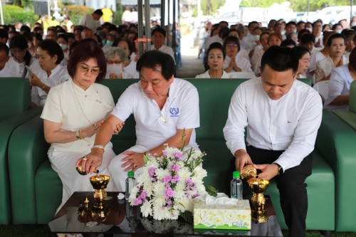 ทน.แม่สอด พิธีทำบุญเทศบาลนครแม่สอดครบรอบ 87 ปี และพิธีมหามังคลาภิเษกเจ้าพ่อพะวอ