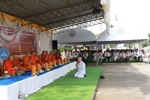 ทน.แม่สอด พิธีทำบุญเทศบาลนครแม่สอดครบรอบ 87 ปี และพิธีมหามังคลาภิเษกเจ้าพ่อพะวอ
