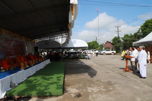 ทน.แม่สอด พิธีทำบุญเทศบาลนครแม่สอดครบรอบ 87 ปี และพิธีมหามังคลาภิเษกเจ้าพ่อพะวอ