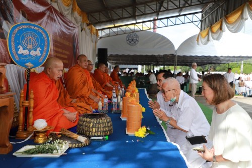 ทน.แม่สอด พิธีทำบุญเทศบาลนครแม่สอดครบรอบ 87 ปี และพิธีมหามังคลาภิเษกเจ้าพ่อพะวอ