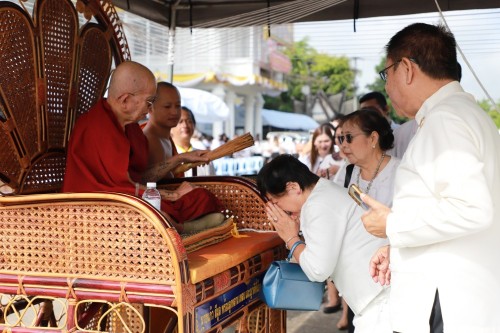 ทน.แม่สอด พิธีทำบุญเทศบาลนครแม่สอดครบรอบ 87 ปี และพิธีมหามังคลาภิเษกเจ้าพ่อพะวอ