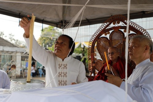 ทน.แม่สอด พิธีทำบุญเทศบาลนครแม่สอดครบรอบ 87 ปี และพิธีมหามังคลาภิเษกเจ้าพ่อพะวอ