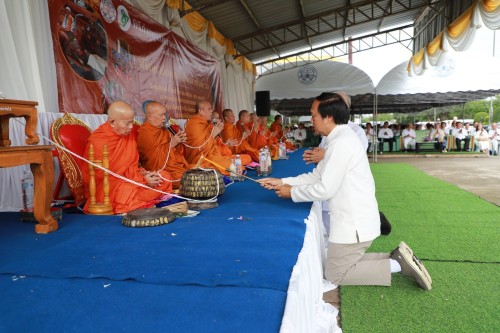 ทน.แม่สอด พิธีทำบุญเทศบาลนครแม่สอดครบรอบ 87 ปี และพิธีมหามังคลาภิเษกเจ้าพ่อพะวอ