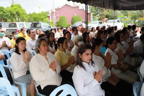 ทน.แม่สอด พิธีทำบุญเทศบาลนครแม่สอดครบรอบ 87 ปี และพิธีมหามังคลาภิเษกเจ้าพ่อพะวอ