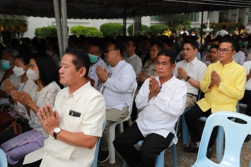 ทน.แม่สอด พิธีทำบุญเทศบาลนครแม่สอดครบรอบ 87 ปี และพิธีมหามังคลาภิเษกเจ้าพ่อพะวอ