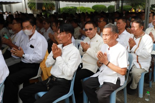 ทน.แม่สอด พิธีทำบุญเทศบาลนครแม่สอดครบรอบ 87 ปี และพิธีมหามังคลาภิเษกเจ้าพ่อพะวอ