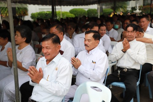 ทน.แม่สอด พิธีทำบุญเทศบาลนครแม่สอดครบรอบ 87 ปี และพิธีมหามังคลาภิเษกเจ้าพ่อพะวอ