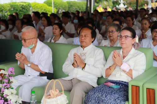 ทน.แม่สอด พิธีทำบุญเทศบาลนครแม่สอดครบรอบ 87 ปี และพิธีมหามังคลาภิเษกเจ้าพ่อพะวอ