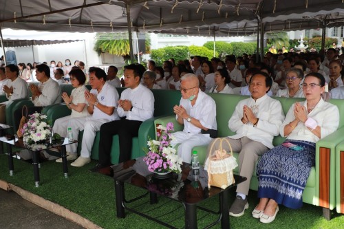 ทน.แม่สอด พิธีทำบุญเทศบาลนครแม่สอดครบรอบ 87 ปี และพิธีมหามังคลาภิเษกเจ้าพ่อพะวอ