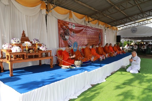 ทน.แม่สอด พิธีทำบุญเทศบาลนครแม่สอดครบรอบ 87 ปี และพิธีมหามังคลาภิเษกเจ้าพ่อพะวอ