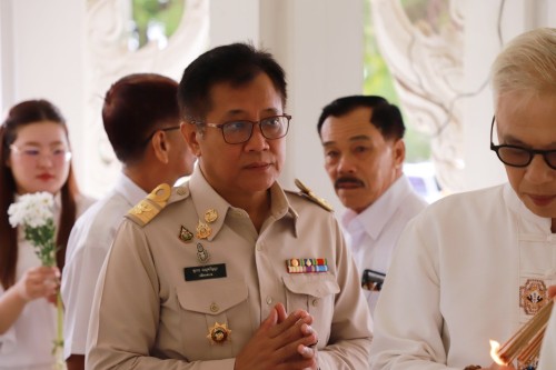 ทน.แม่สอด พิธีทำบุญเทศบาลนครแม่สอดครบรอบ 87 ปี และพิธีมหามังคลาภิเษกเจ้าพ่อพะวอ