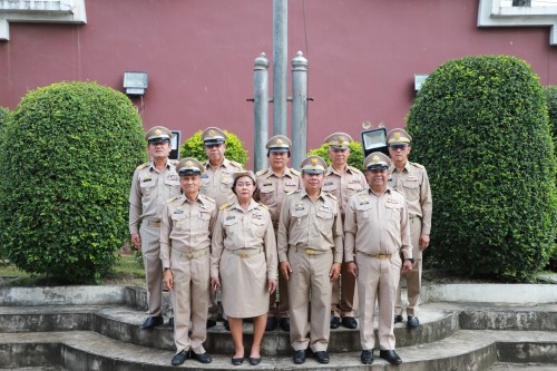 เทศบาลนครแม่สอด จัดกิจกรรมเคารพธงชาติ เนื่องใน วันพระราชทานธงชาติไทย