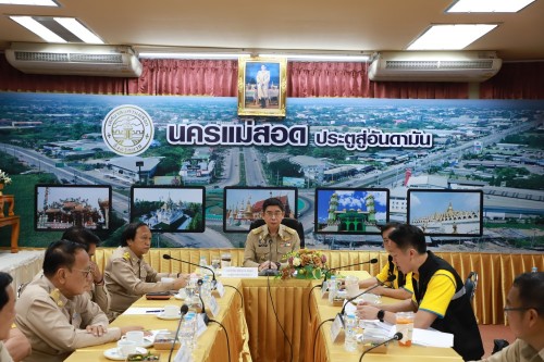 ทน.แม่สอด ร่วมประชุมและรับฟังความคิดเห็นจากภาคประชาชน ผู้มีส่วนเกี่ยวข้องและร่วมลงพื้นที่ติดตามความคืบหน้าโครงการก่อสร้างที่เข้าร่วมโครงการ CoST ประจำปีงบประมาณ พ.ศ. 2567