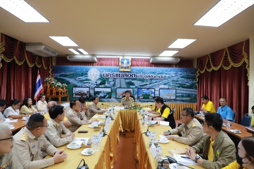 ทน.แม่สอด ร่วมประชุมและรับฟังความคิดเห็นจากภาคประชาชน ผู้มีส่วนเกี่ยวข้องและร่วมลงพื้นที่ติดตามความคืบหน้าโครงการก่อสร้างที่เข้าร่วมโครงการ CoST ประจำปีงบประมาณ พ.ศ. 2567