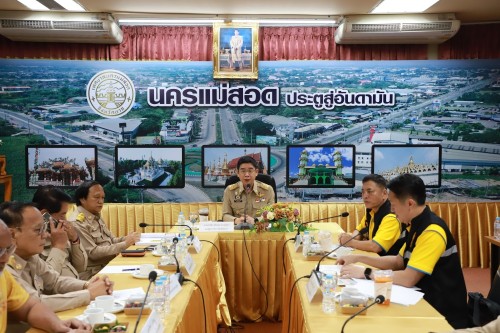 ทน.แม่สอด ร่วมประชุมและรับฟังความคิดเห็นจากภาคประชาชน ผู้มีส่วนเกี่ยวข้องและร่วมลงพื้นที่ติดตามความคืบหน้าโครงการก่อสร้างที่เข้าร่วมโครงการ CoST ประจำปีงบประมาณ พ.ศ. 2567