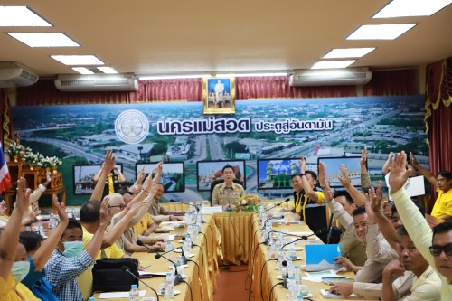 ทน.แม่สอด ร่วมประชุมและรับฟังความคิดเห็นจากภาคประชาชน ผู้มีส่วนเกี่ยวข้องและร่วมลงพื้นที่ติดตามความคืบหน้าโครงการก่อสร้างที่เข้าร่วมโครงการ CoST ประจำปีงบประมาณ พ.ศ. 2567