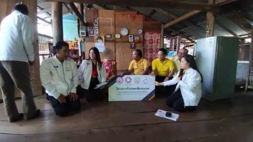 ทน.แม่สอด ลงพื้นที่ส่งมอบบ้านตามการปรับสภาพที่อยู่อาศัยกลุ่มเปราะบางตามโครงการบ้านพอเพียงชนบท ประจำปีงบประมาณ 2567
