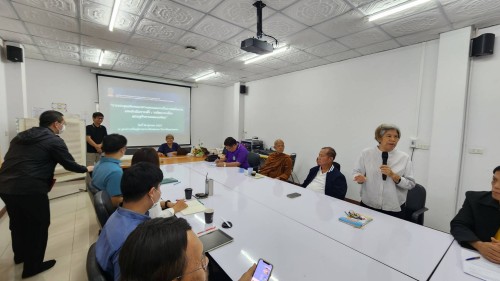 ทน.แม่สอด  เข้าร่วมการประชุมปรึกษาหารือในการกำหนดแนวทางและกิจกรรมหลักในการพัฒนาระเบียงเศรษฐกิจชายแดนแม่สอด
