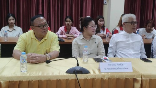 เทศบาลนครแม่สอด ให้การต้อนรับคณะจากวิทยาลัยโพธิวิชชาลัย มหาวิทยาลัยศรีนครินทรวิโรฒ