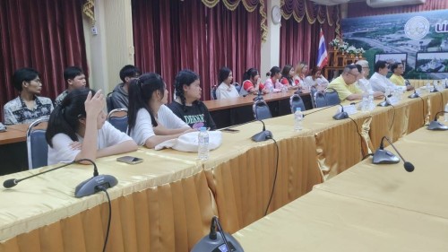 เทศบาลนครแม่สอด ให้การต้อนรับคณะจากวิทยาลัยโพธิวิชชาลัย มหาวิทยาลัยศรีนครินทรวิโรฒ