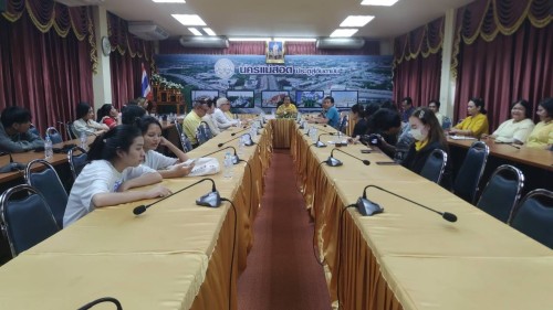 เทศบาลนครแม่สอด ให้การต้อนรับคณะจากวิทยาลัยโพธิวิชชาลัย มหาวิทยาลัยศรีนครินทรวิโรฒ