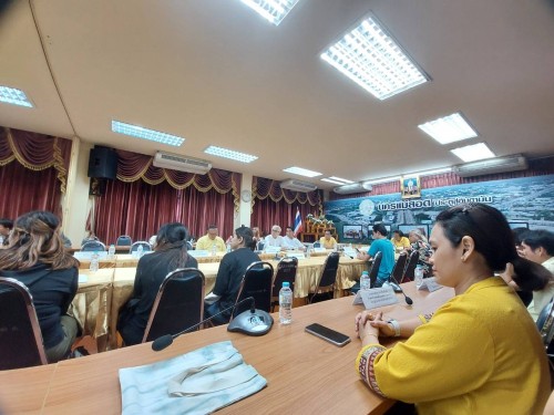 เทศบาลนครแม่สอด ให้การต้อนรับคณะจากวิทยาลัยโพธิวิชชาลัย มหาวิทยาลัยศรีนครินทรวิโรฒ