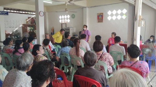 ทน.แม่สอด เข้าร่วมกิจกรรมประชุมผู้สูงอายุชุมชนสันต้นปิน ประจำเดือน ตุลาคม ประจำปี 2567