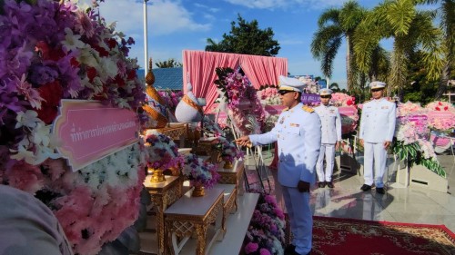 เทศบาลนครแม่สอด ร่วมพิธีวางพวงมาลาถวายราชสักการะพระบาทสมเด็จพระจุลจอมเกล้าเจ้าอยู่หัว รัชกาลที่ 5 "วันปิยมหาราช“ เนื่องในวันคล้ายวันสวรรคต