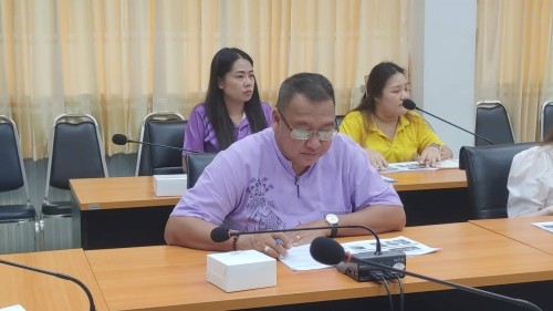 ทน.แม่สอด ประชุมรายงานความคืบหน้าของโครงการบริหารจัดการและกำจัดขยะมูลฝอย และผลิตกระแสไฟฟ้าขนาดเล็กมากโดยใช้ขยะชุมชนเป็นเชื้อเพลิง ครั้งที่ 1/2568