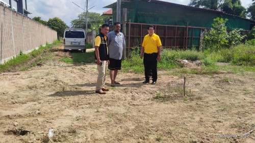เทศบาลนครแม่สอด ลงพื้นที่ติดตามงานระบบสาธารณูปโภคชุมชนอิสลาม และชุมชนสองแคว 2