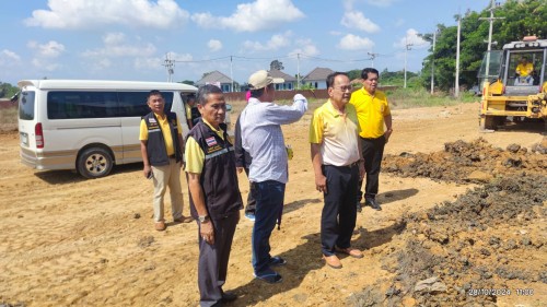 เทศบาลนครแม่สอด ลงพื้นที่ติดตามงานระบบสาธารณูปโภคชุมชนอิสลาม และชุมชนสองแคว 2